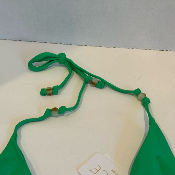 L*Space Green Elliot Bikini Top NWT Size Small - Picture 8 of 9